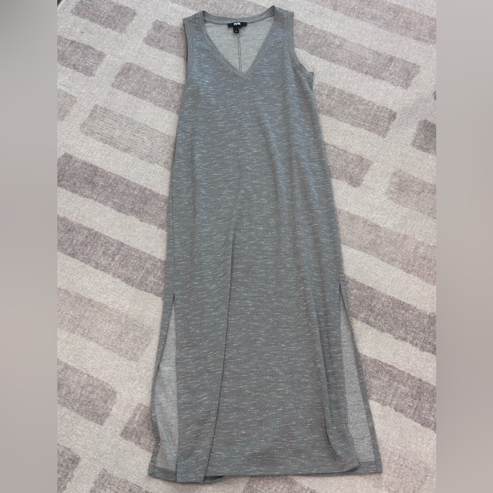 PAIGE Heather Gray Knit Dress